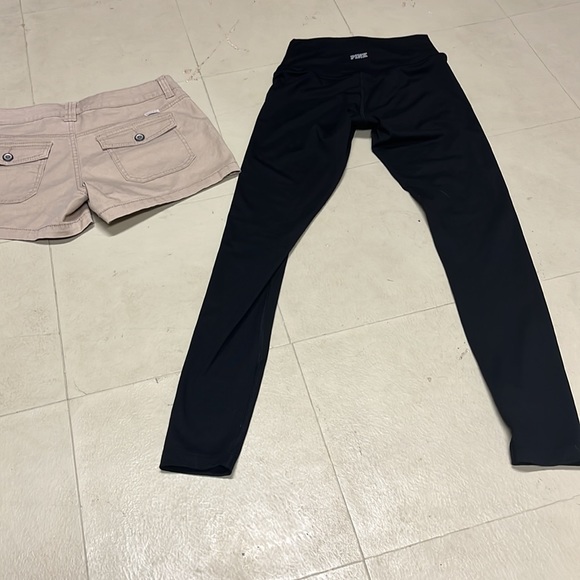 Size 3 unionbay shorts with pink size xs leggings - Picture 4 of 4
